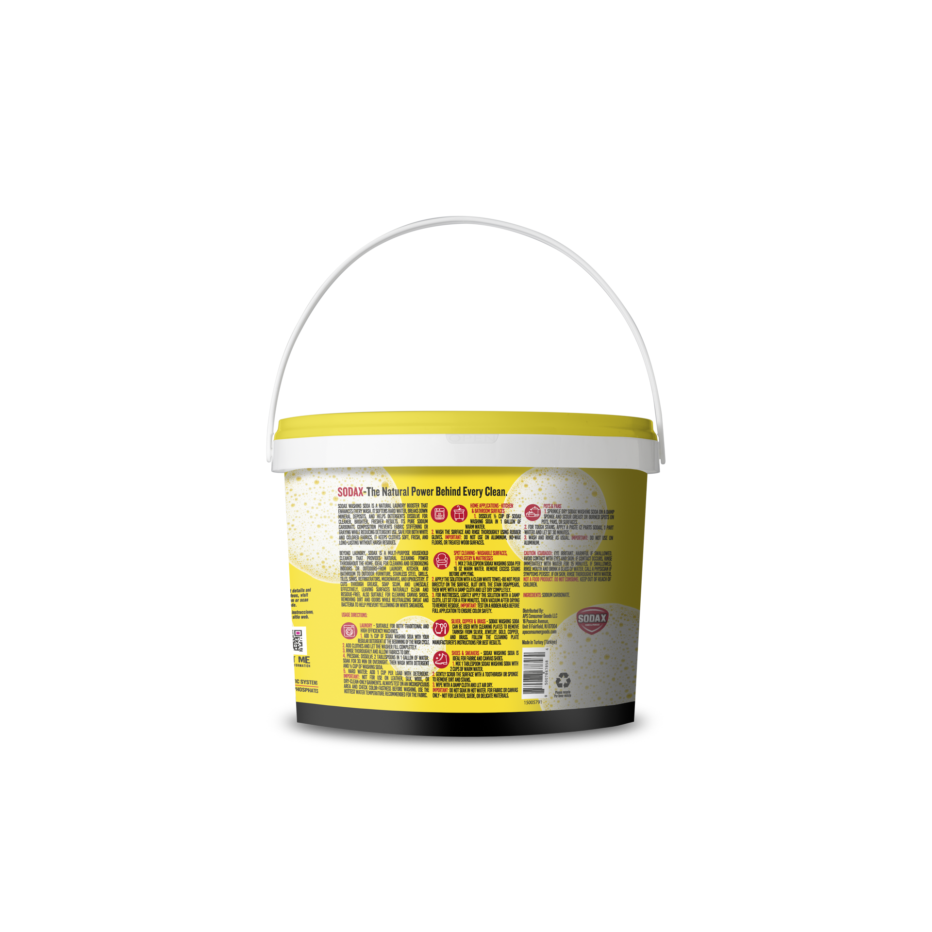 SODAX Saf Çamaşır Sodası (2,27kg) - 2